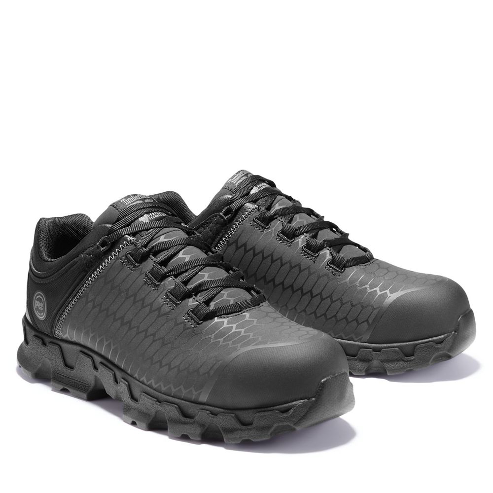 Zapatos De Seguridad Timberland Hombre Pro® Powertrain Sport Alloy Toe Sd Negras/Gris - Chile KBF-61